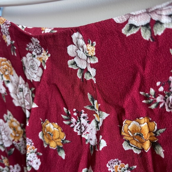 Forever 21 Floral mini Skirt XS - Picture 2 of 5